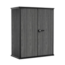 Keter Hi-Store+ Garden Storage Cupboard - Anthracite 1.7m